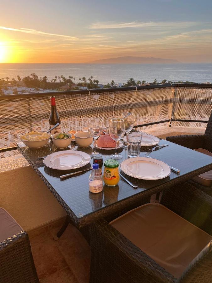 Cozy Ocean And La Gomera View Appartment Playa de las Americas  Exteriör bild