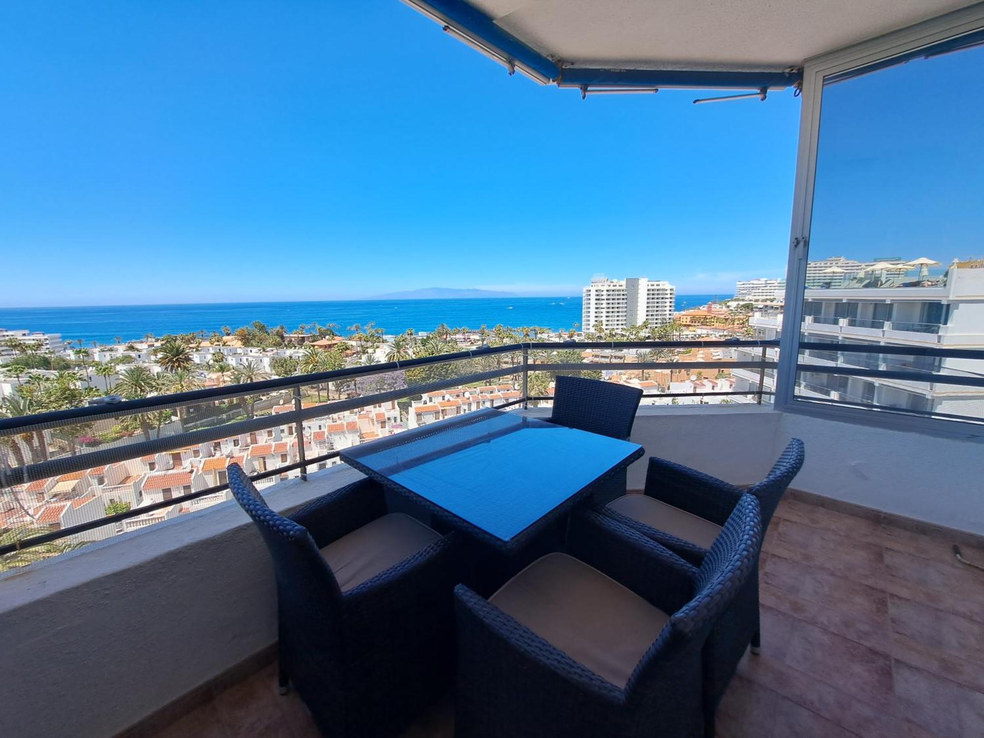 Cozy Ocean And La Gomera View Appartment Playa de las Americas  Exteriör bild